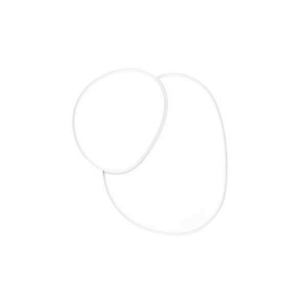 Бяла LED светлина за таван 63,5x77 см Rise - Trio-image-2