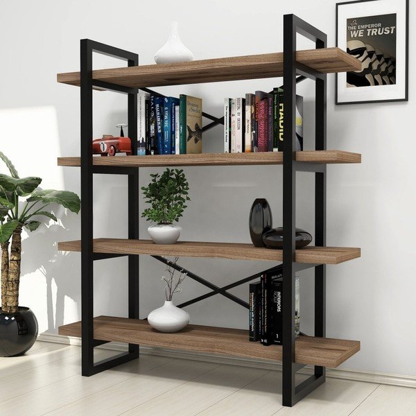 Шкаф за книги с рафтове Makro - Unknown-image-1