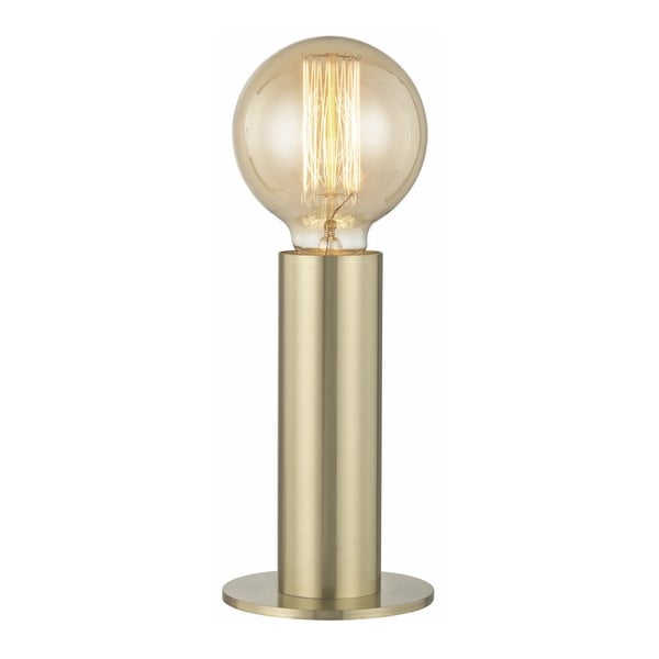 Настолна лампа в златист цвят Gold Tube - Le Studio