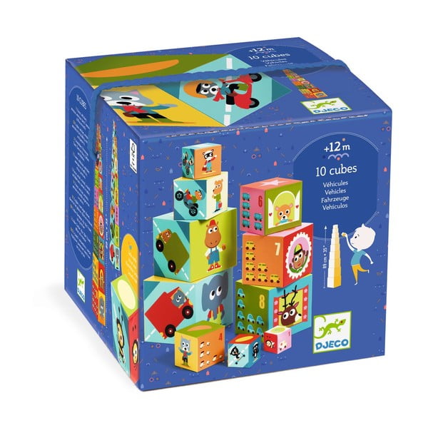 Кула за кутии Транспортни средства - Djeco-image-2