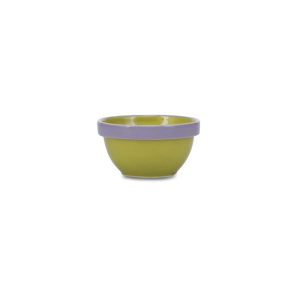 Зелена/лилава глинена купичка 170 ml Duo – ONA-image-2
