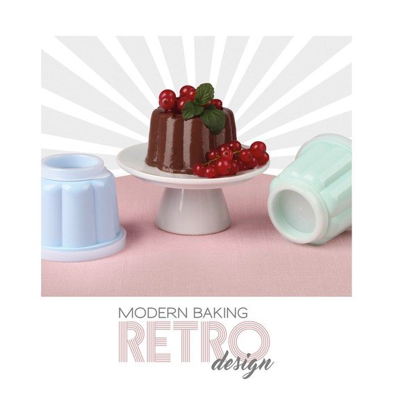 Комплект от 6 формички за пудинг в пастелни цветове, 150 ml - Dr. Oetker-image-3