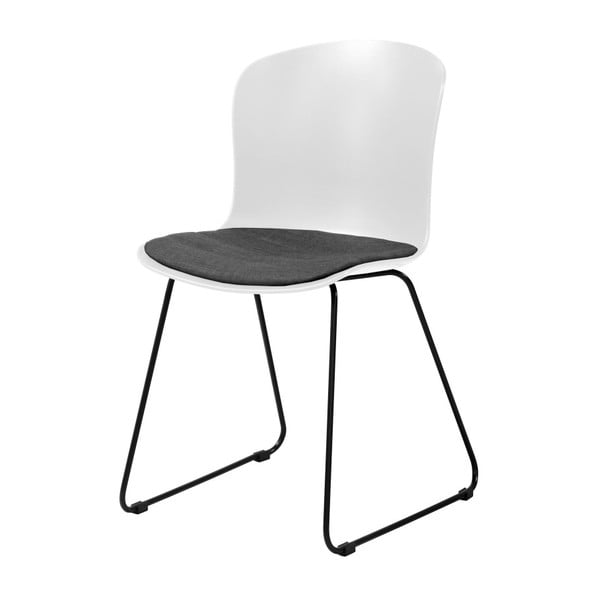 Сив и бял стол за хранене Story - Interstil