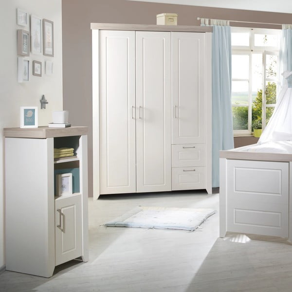 Бяла детска етажерка 49x115 cm Felicia - Roba-image-1