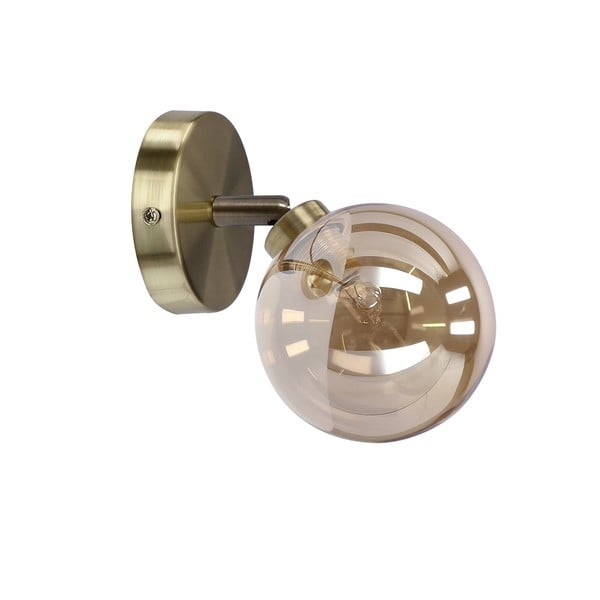 Стенна лампа в бронзов цвят ø 10 cm Rodia - Candellux Lighting