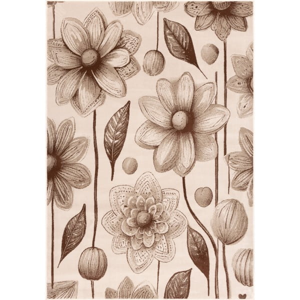 Бежов детски килим 160x230 cm Daisies Dark Beige – FD