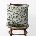 Ленена калъфка за възглавница Natural Eucalyptus, 45 x 45 cm - Linen Tales