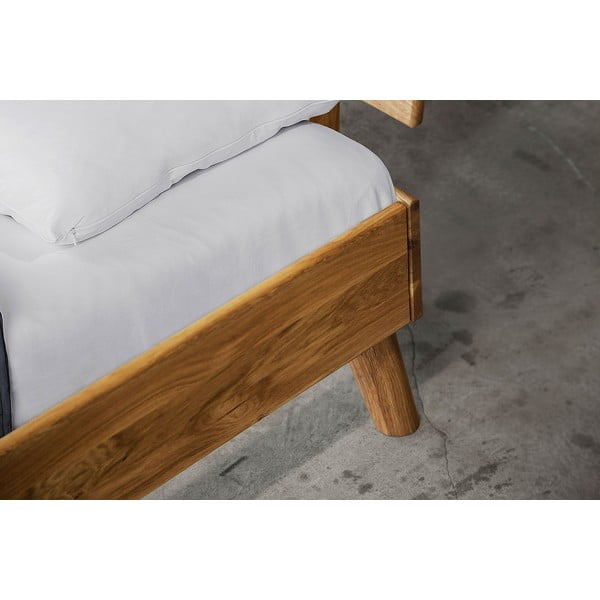 Дъбово двойно легло 140x200 cm Greg 2 - The Beds-image-3