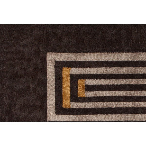 Кафяв ръчно тъкан килим Модерен стил на живот, 200 x 290 cm - Flair Rugs-image-2