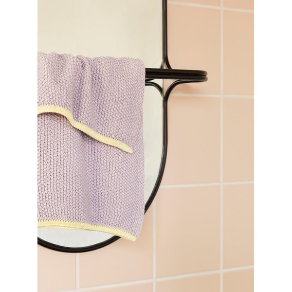 Стенно огледало с рафт 21x102 cm Carry - Hübsch-image-4