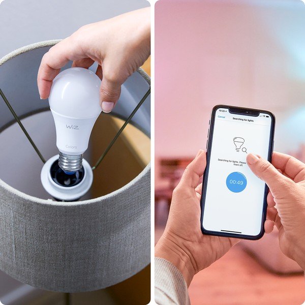 LED smart крушка E27, 7 W – WiZ-image-1