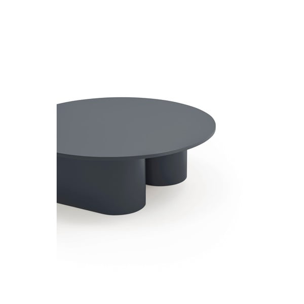 Антрацитна масичка за кафе 110x111 cm Totem – Teulat-image-4