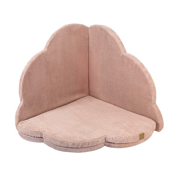 Розово детско килимче за игра 160x160 cm – Meowbaby-image-3