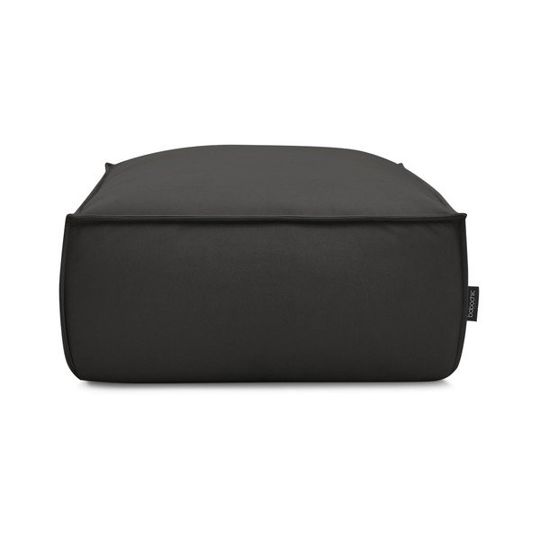 Черна табуретка  от изкуствена кожа Boheme – Bobochic Paris-image-3