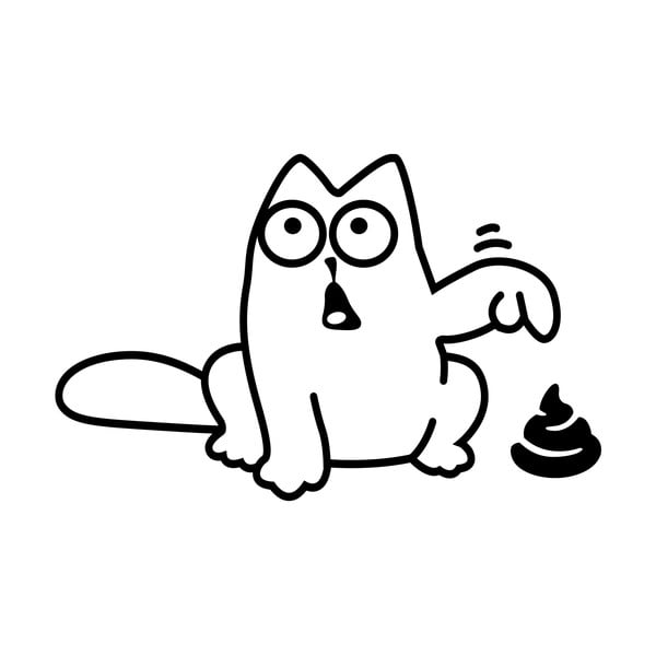 Забавен стикер за котка - Ambiance-image-1