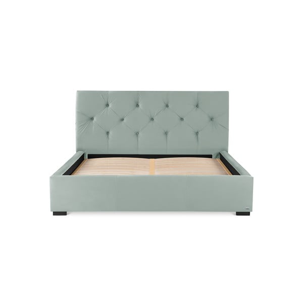 Ментово зелено двойно легло със склад Fantasy, 160 x 200 cm - Guy Laroche Home