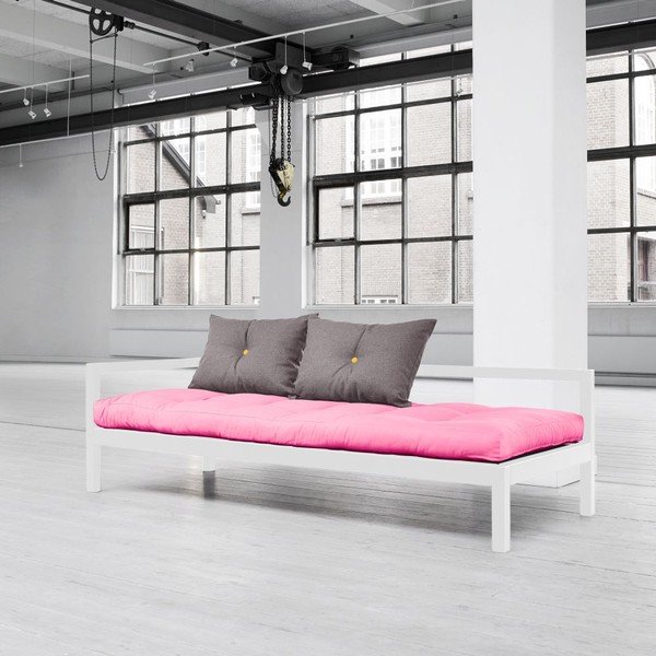 Multifunkční pohovka Karup Soul Cool Gray/Magenta/Amarillo-image-1