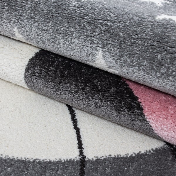 Розово-сив детски килим 80x150 cm Kids – Ayyildiz Carpets-image-2