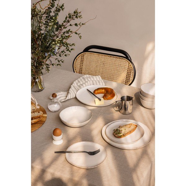 Глинен комплект за хранене 24 бр. Snow Heart – Bonami Essentials-image-3