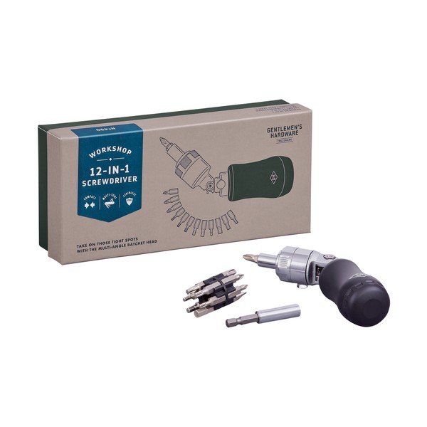 Джентълменски хардуер 12 в 1 отвертка - Gentlemen's Hardware-image-2