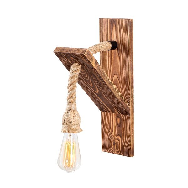 Стенна лампа в естествен цвят Erebos – Opviq lights-image-2