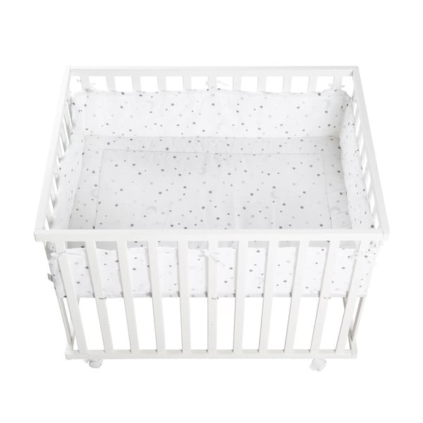 Бяла кошара за игра 100x75 cm Sternenzauber - Roba-image-1