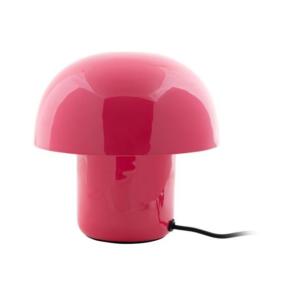 Розова настолна лампа с метален абажур (височина 20 cm) Fat Mushroom – Leitmotiv