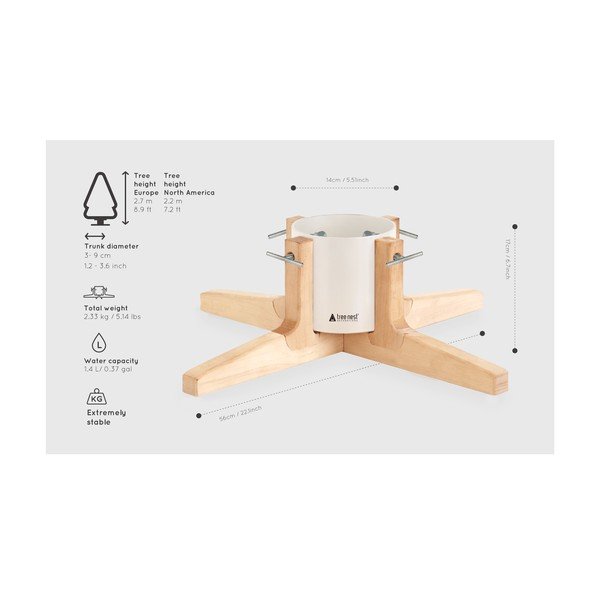Стойка за коледна елха Rustic - Tree Nest-image-2