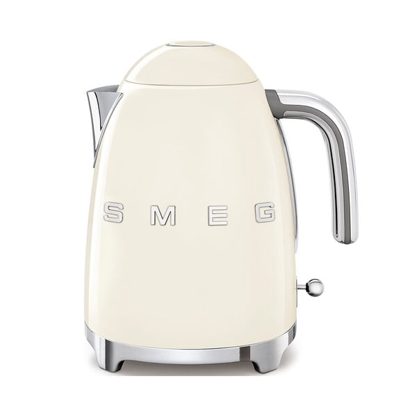 Кремообразен бял чайник 50's Retro Style - SMEG