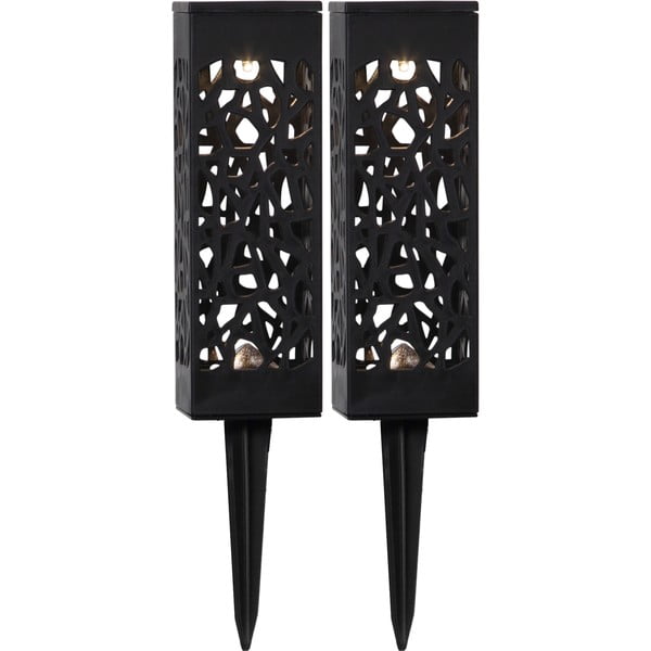 Комплект от 2 външни слънчеви LED лампи, височина 18 см Izola - Star Trading