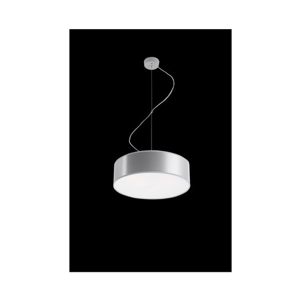 Šedé stropní svítidlo Sollux Atis-image-3