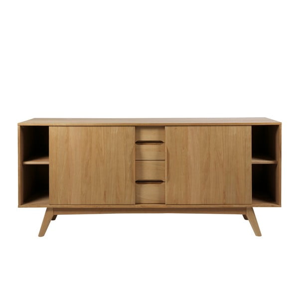 Нисък скрин от дъб 180x84 cm Marte - Actona-image-2