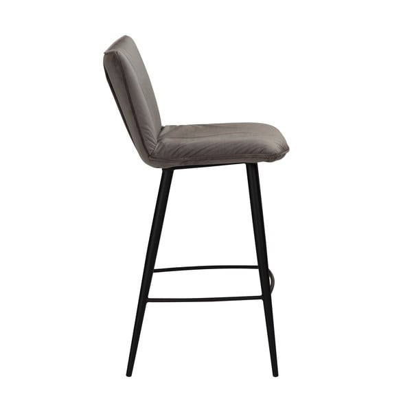 Бар стол от сиво кадифе, височина 93 cm Join - DAN-FORM Denmark-image-3