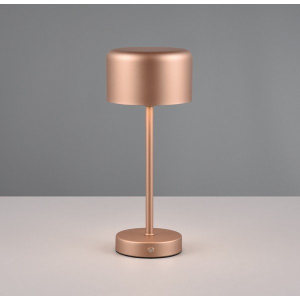 LED настолна лампа с възможност за димиране от мед (височина 30 cm) Jeff - Reality-image-1