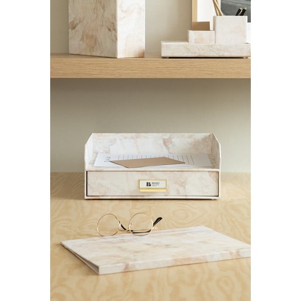 Картонен органайзер с чекмедже за докумнети Walter Paper Laminate – Bigso-image-1