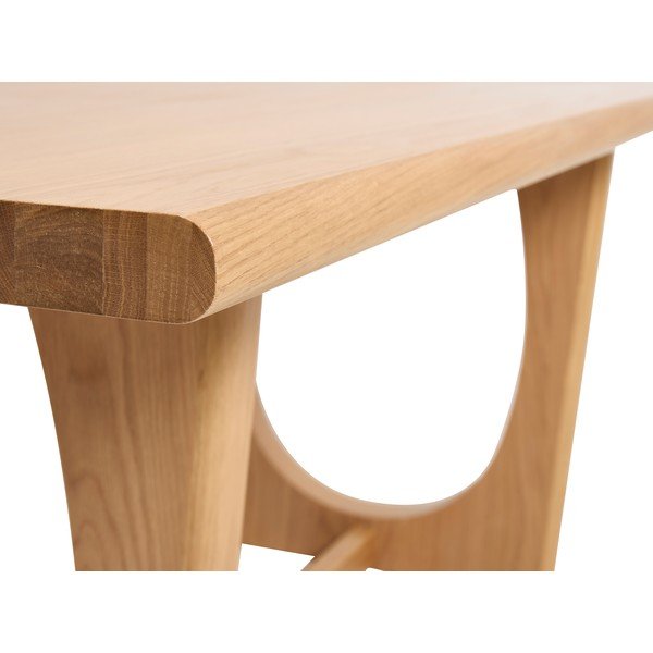 Сгъваема трапезна маса от декор от дъб  95x180 cm Flow – Unique Furniture-image-4