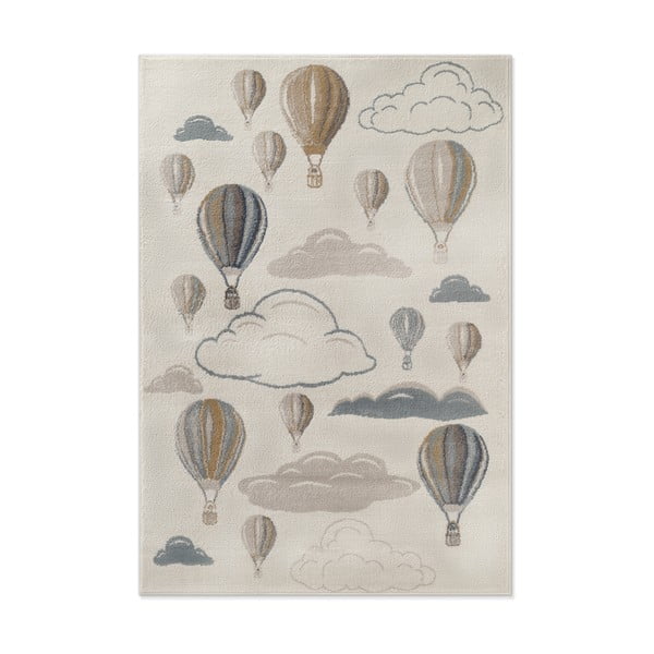 Кремав детски килим 120x170 cm Hot Air Balloon – Hanse Home