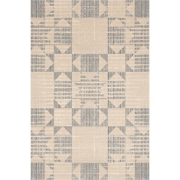 Бежов вълнен килим 200x300 cm Frotage beige – Agnella