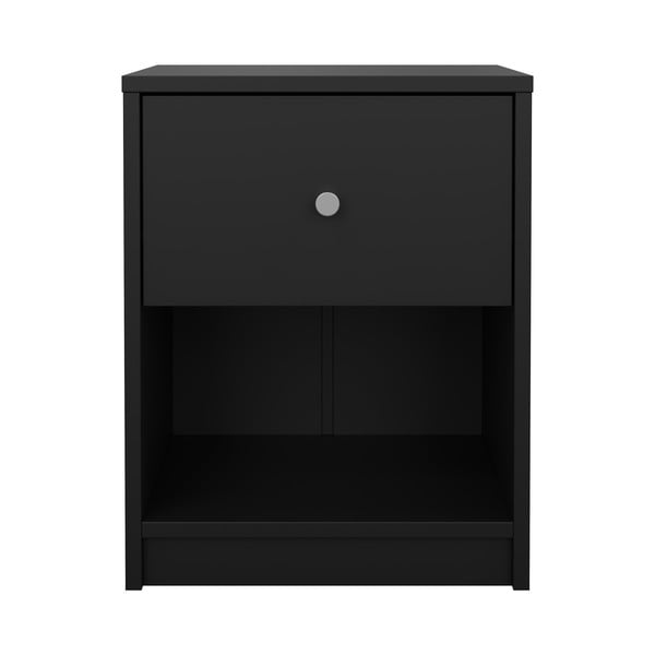 Черно нощно шкафче May – Tvilum