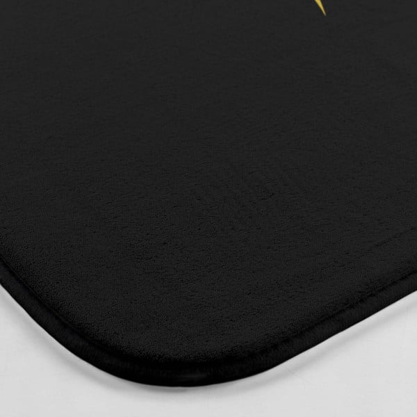 Черно-златист килим за баня 45x75 cm Orbella – douceur d'intérieur-image-2