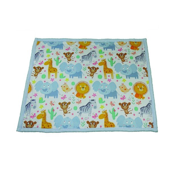 Светлосиньо бебешко одеяло 80x100 cm - OYO kids-image-1