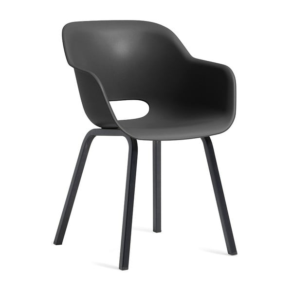 Антрацитни градински столове в комплект 2 бр. метални/пластмасови Noa Duo – Keter