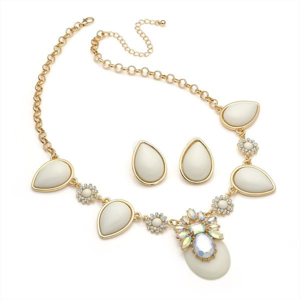Set náhrdelník a náušnice Michelle Creme