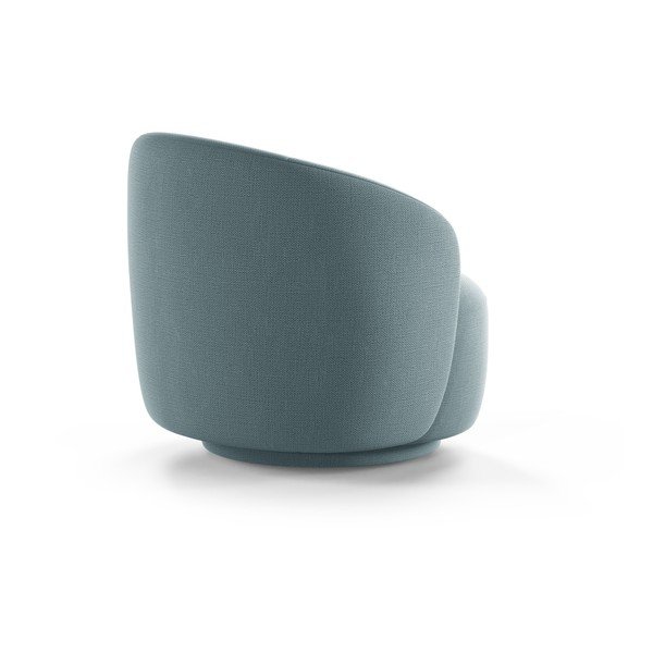 Светлосиньо въртящо се кресло Letizia – Micadoni -image-2