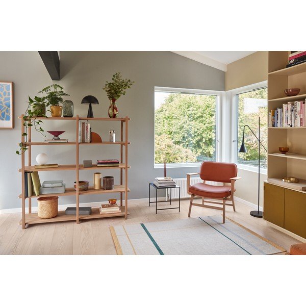 Черна настолна лампа Herho Mush - Hübsch-image-2