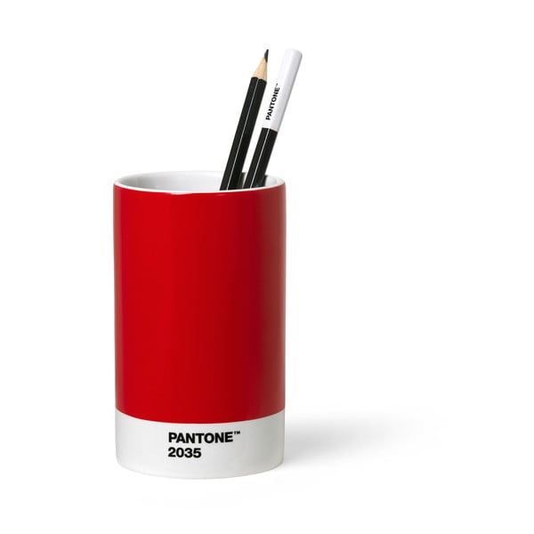 Червен керамичен моливник Red 2035 – Pantone