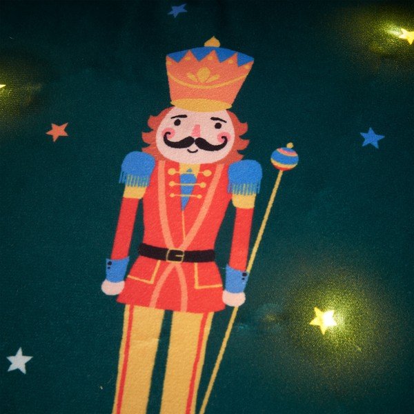 Декоративна възглавница с коледен мотив 45x45 cm Nutcracker - Catherine Lansfield-image-4