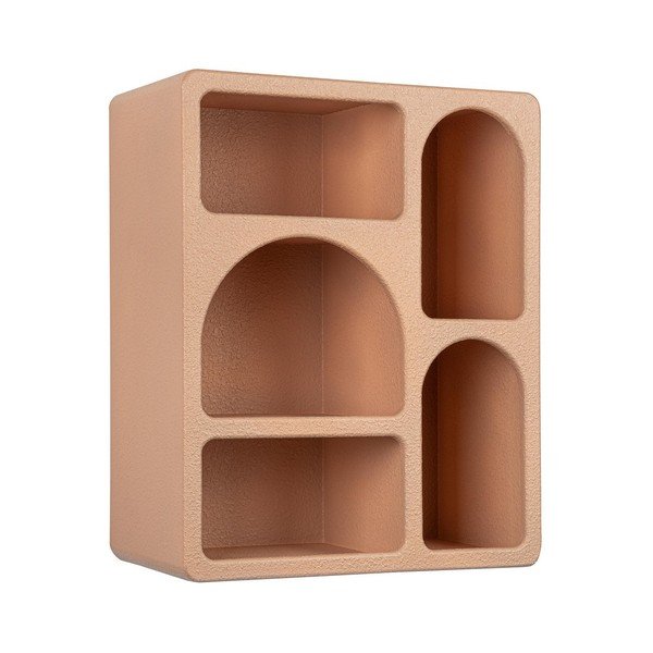 Теракотен на няколко нива стенен рафт 40 cm Creamy – Bizzotto