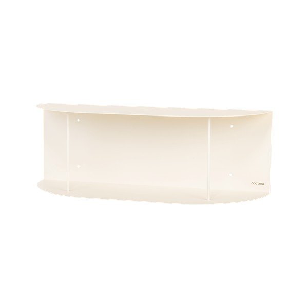 Бежов на няколко нива метален стенен рафт 60 cm Lina – noo.ma