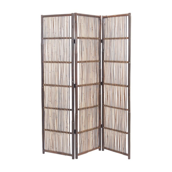 Кафяв ратанов екран Hermien - Light & Living-image-2